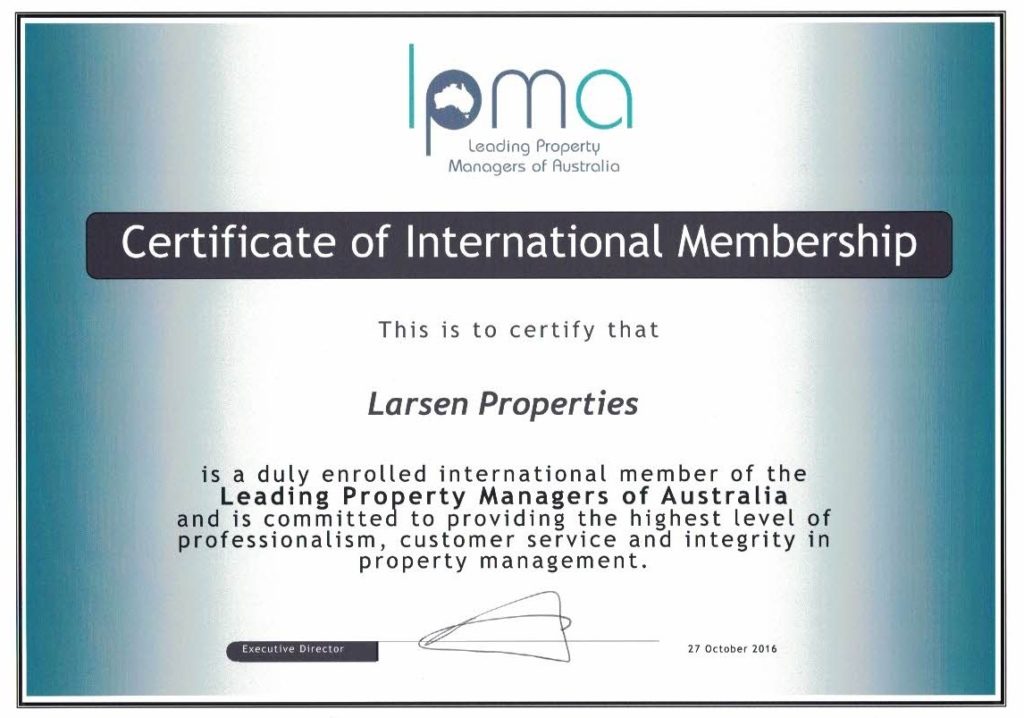 International certificate